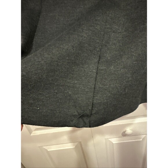Cartonnier Anthropologie women's gray blazer jacket shoulder pad S pockets lined - Picture 10 of 13